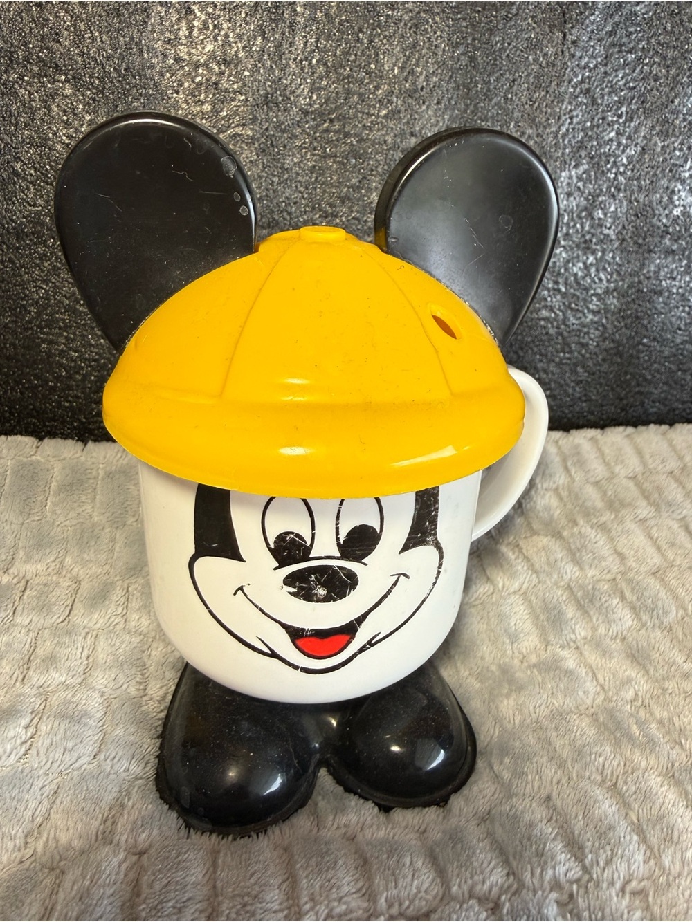 Disney Mickey Mouse Yellow Hat Kids Mug with Ears